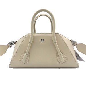 Givenchy Mini Antigona Stretch Bag In Box Leather